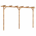 Structure d’ombrage, en bambou, 385 x 40 x 205 cm, pour la terrasse ou le jardin