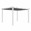 Structure d’ombrage, coloris gris, pour la terrasse ou le jardin