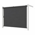 Structure d’ombrage, coloris gris et anthracite, 367 x 208 cm, pour la terrasse ou le jardin