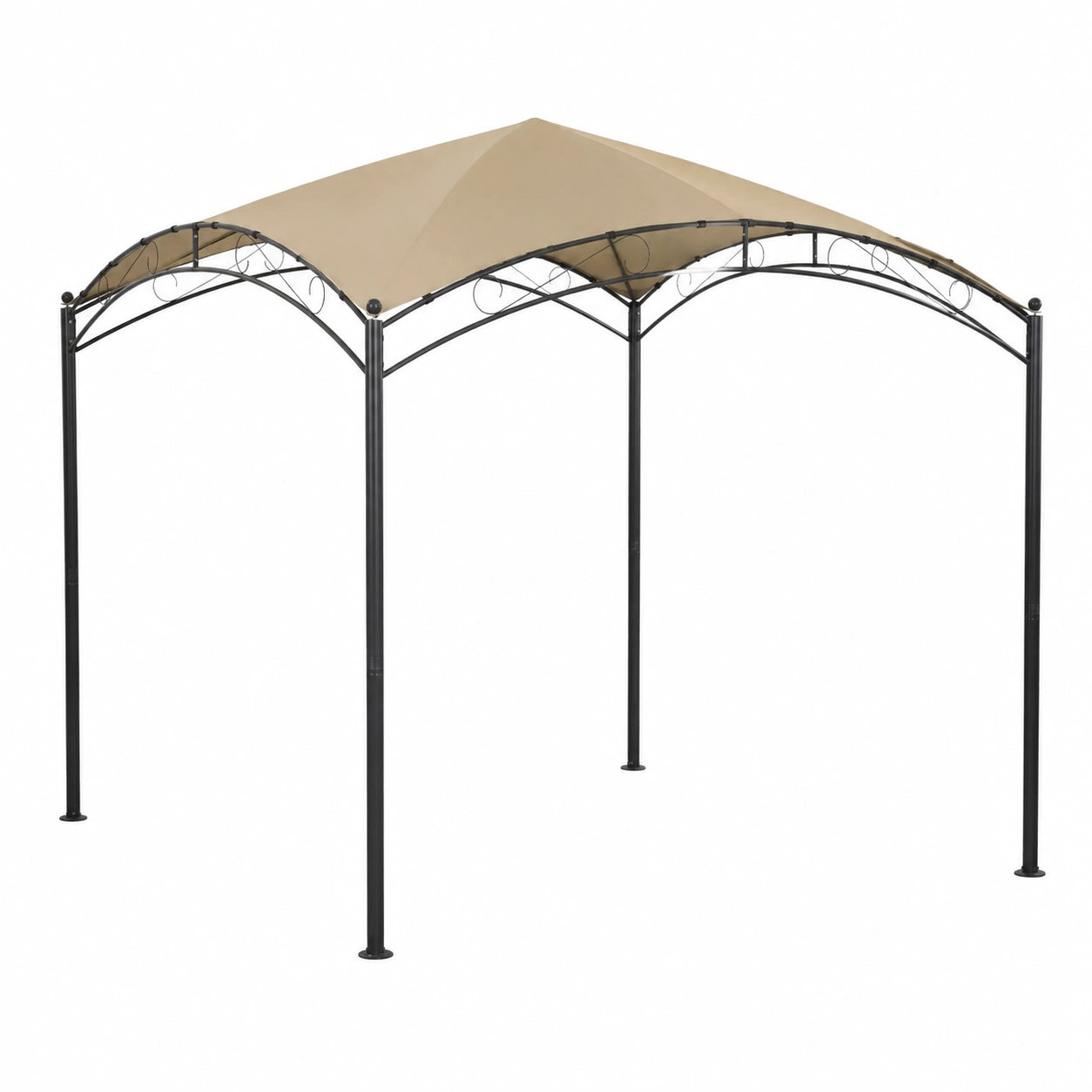 Structure d’ombrage, coloris beige, pour la terrasse ou le jardin