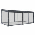Structure d’ombrage, coloris graphite, pour la terrasse ou le jardin