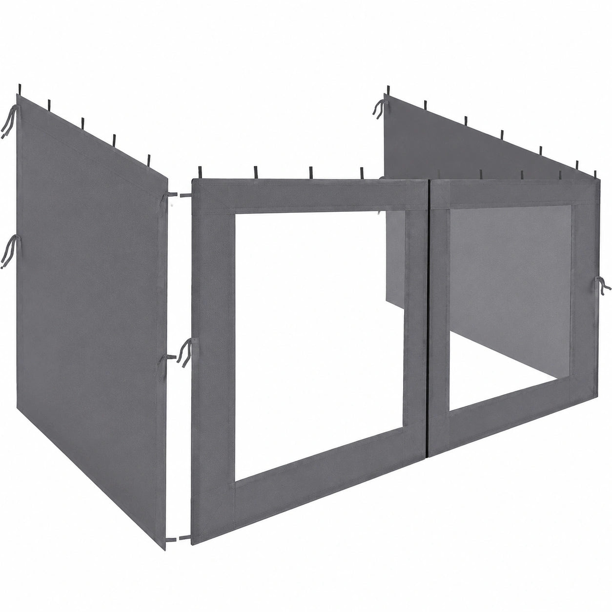 Structure d’ombrage, coloris anthracite, pour la terrasse ou le jardin