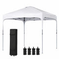 Structure d’ombrage, coloris blanc, pour la terrasse ou le jardin