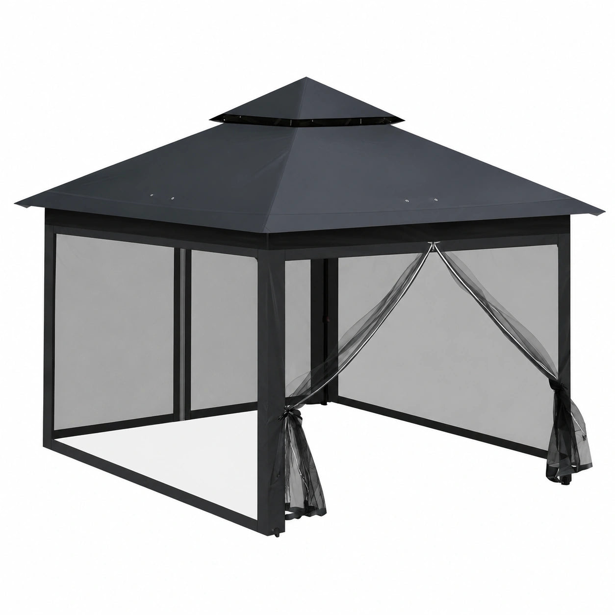 Structure d’ombrage, coloris anthracite, pour la terrasse ou le jardin