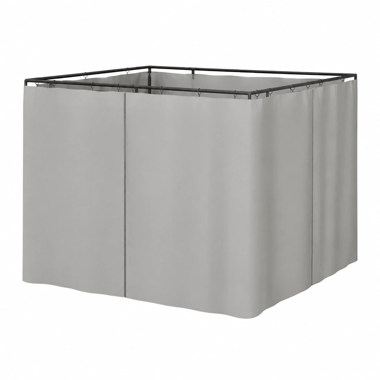 Pavillon de jardin, coloris gris, 300 x 300 cm, pour la terrasse ou le jardin