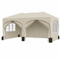 Structure d’ombrage, coloris beige, pour la terrasse ou le jardin