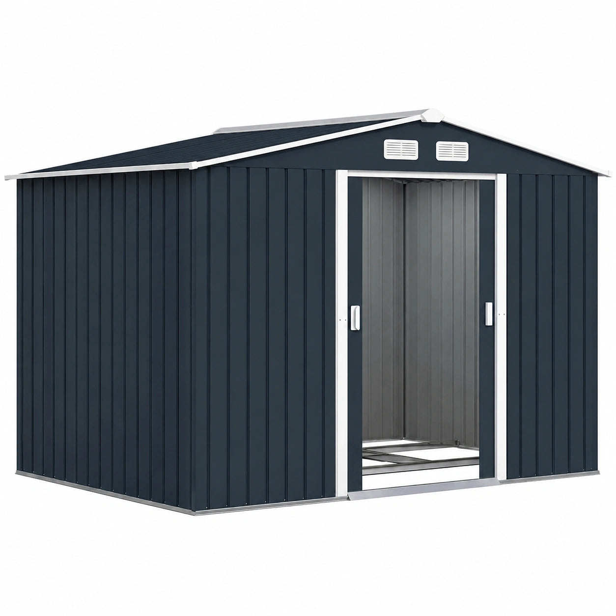 Abri de jardin, en acier, pour le jardin