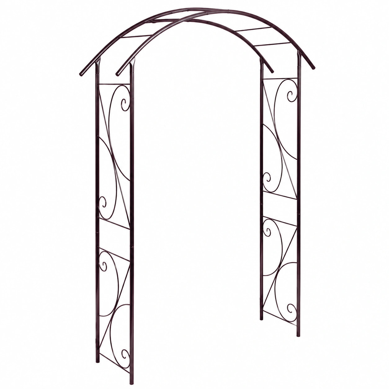 Arche de jardin, en métal, 148 x 207 cm, pour le jardin