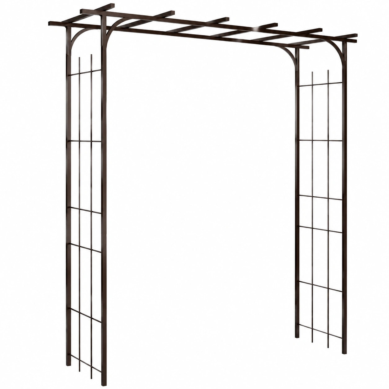 Structure d’ombrage, 187 x 40 x 198 cm, pour la terrasse ou le jardin